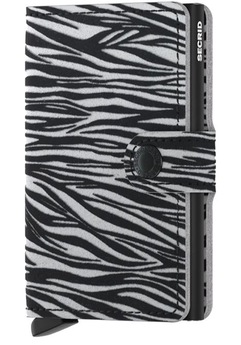 Miniwallet style zebra light grey SECRID | MZE-LIGHT GREYLIGHT GREY